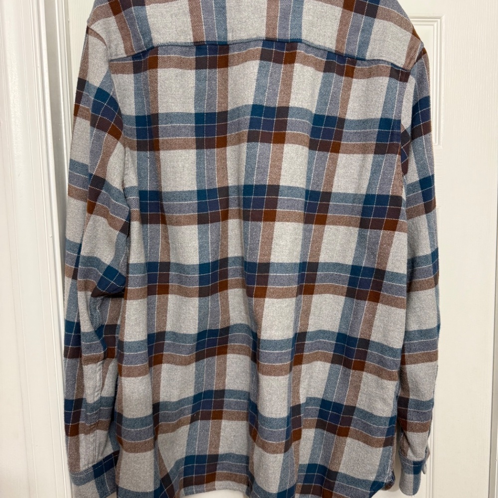 MADEWELL FLANNEL SHIRT (MINT) XXL - Picture 5 of 5